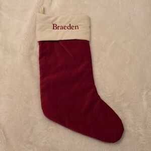 Pottery Barn Stocking